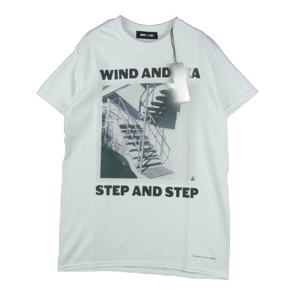 WIND AND SEA ウィンダンシー WDS-20A-CS-06 PHOTO T-SHIRT 半袖 Tシャツ ホワイト系  S【新古品】【未使用】【中古】