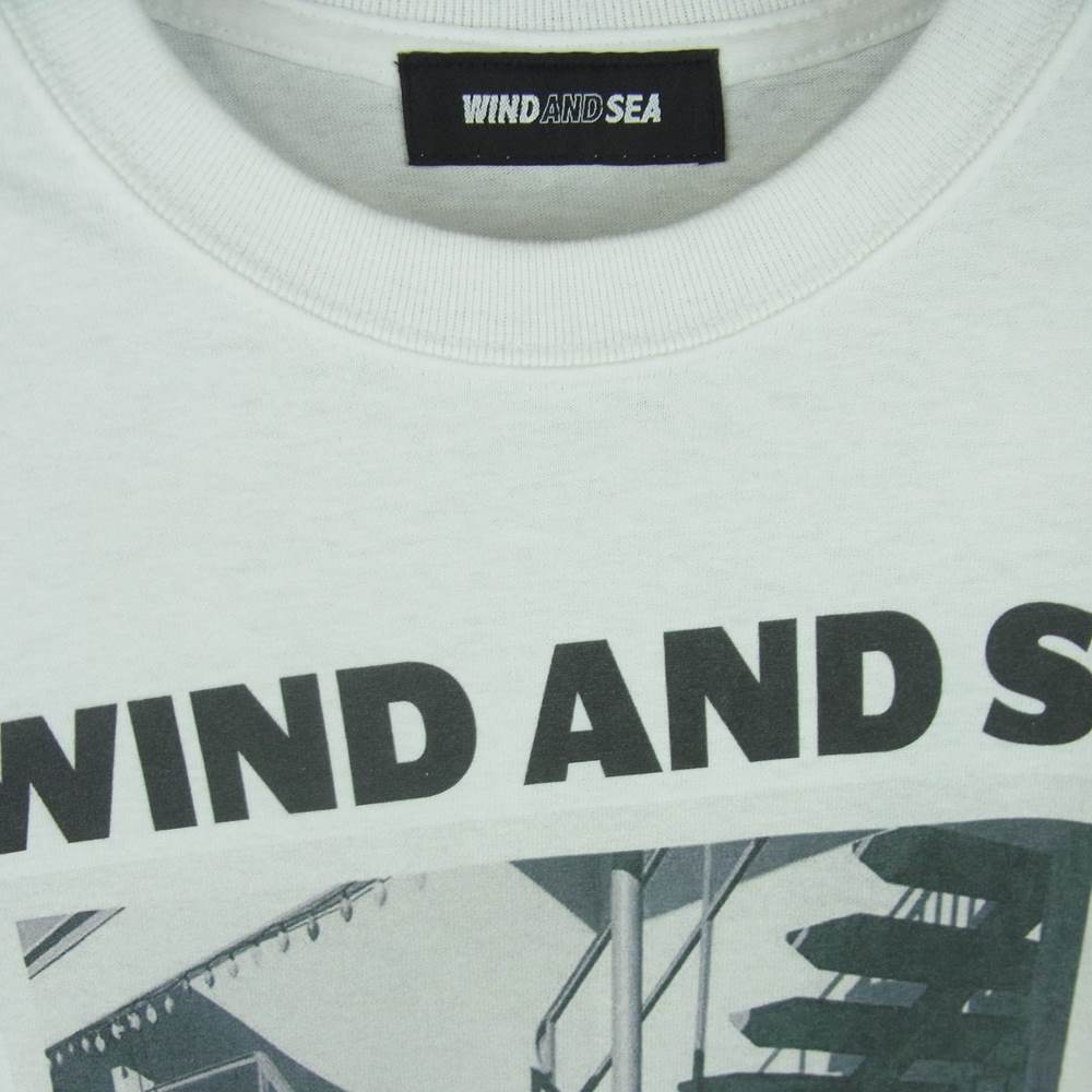 WIND AND SEA ウィンダンシー WDS-20A-CS-06 PHOTO T-SHIRT 半袖 Tシャツ ホワイト系 S【新古品】【未使用】【中古】
