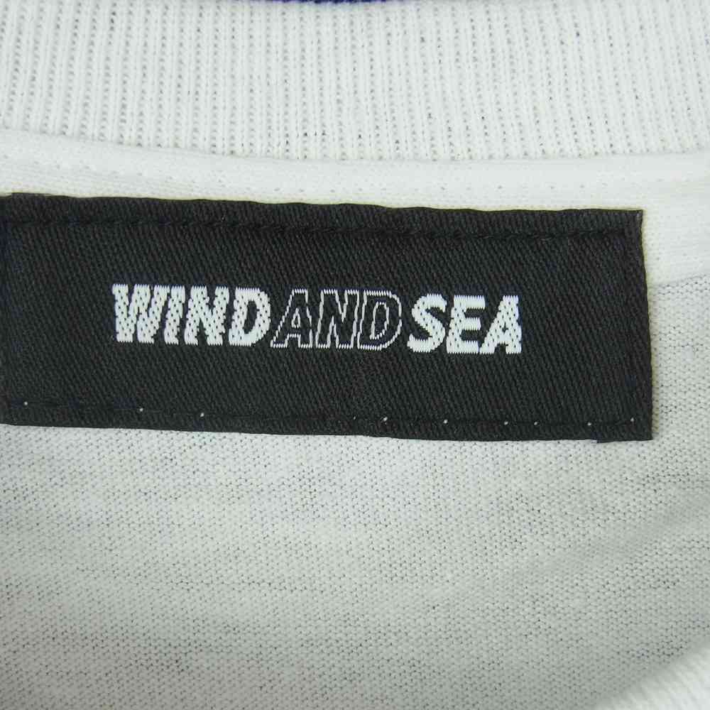 WIND AND SEA ウィンダンシー WDS-20A-CS-06 PHOTO T-SHIRT 半袖 Tシャツ ホワイト系 S【新古品】【未使用】【中古】
