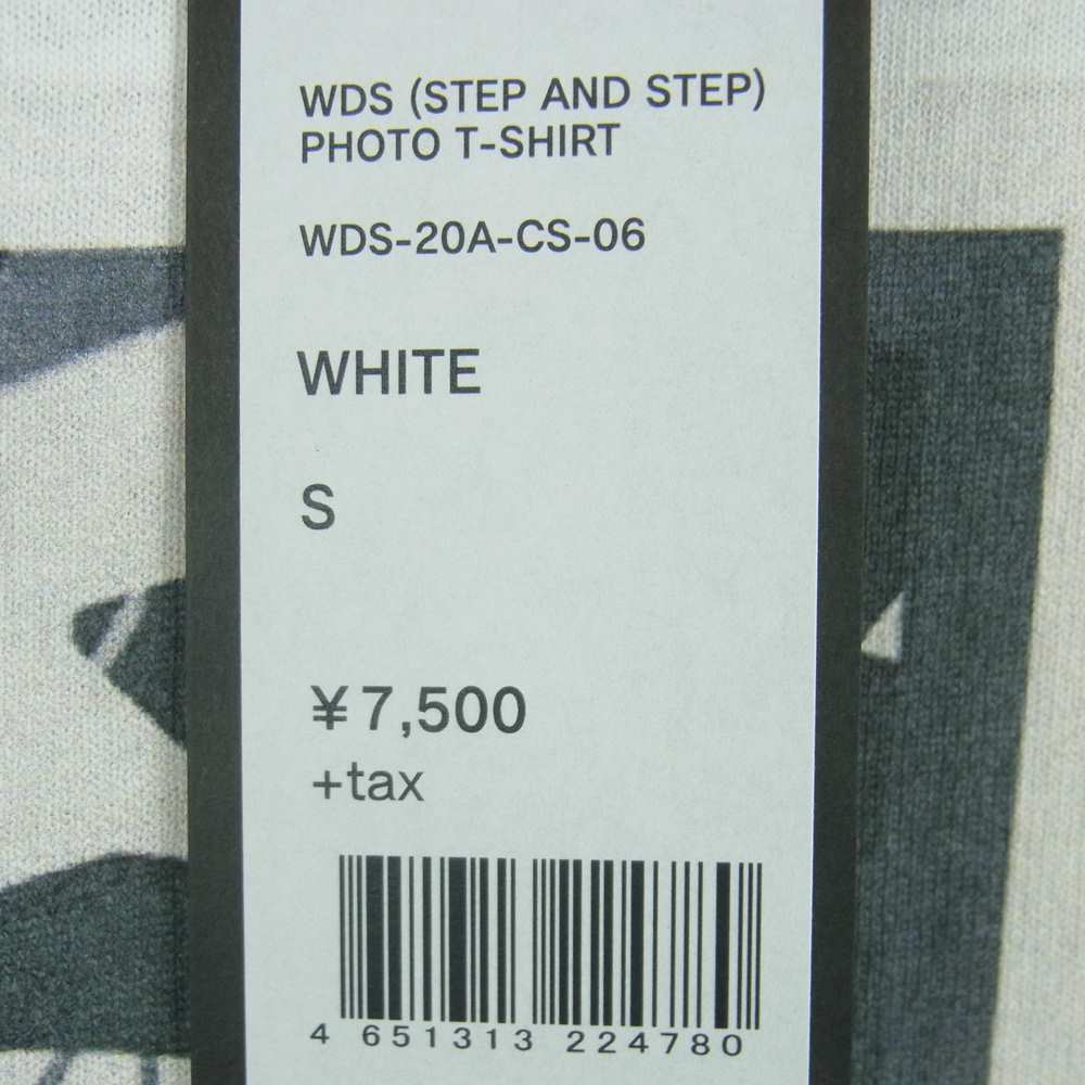 WIND AND SEA ウィンダンシー WDS-20A-CS-06 PHOTO T-SHIRT 半袖 Tシャツ ホワイト系 S【新古品】【未使用】【中古】