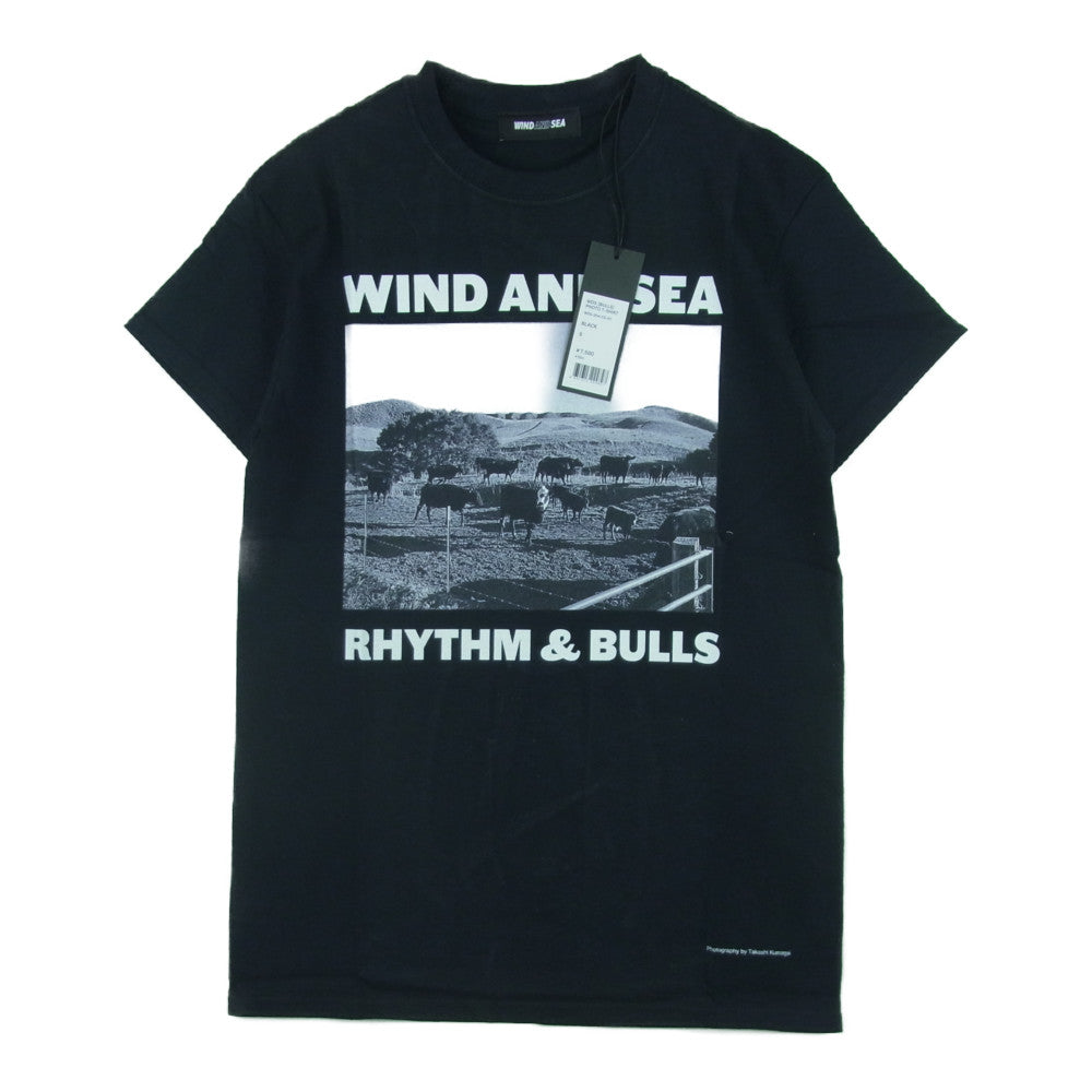 WIND AND SEA ウィンダンシー WDS-20A-CS-07 PHOTO T-SHIRT 半袖 Tシャツ ブラック系 S【新古品】【未使用】【中古】