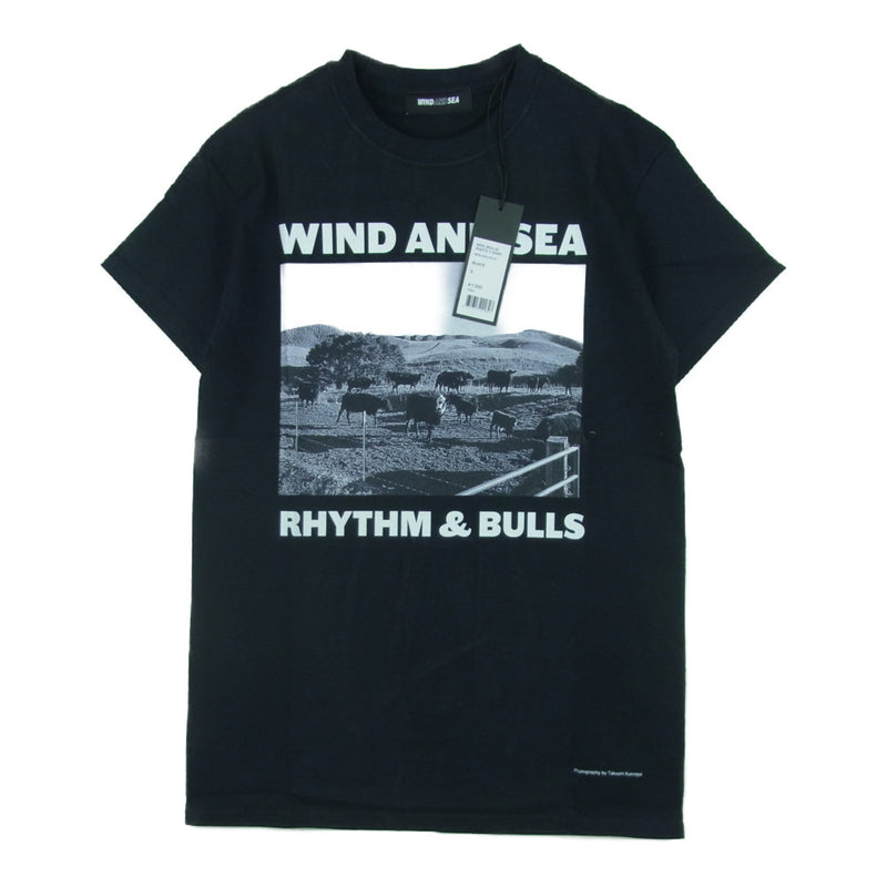 WIND AND SEA ウィンダンシー WDS-20A-CS-07 PHOTO T-SHIRT 半袖 Tシャツ ブラック系 S【新古品】【未使用】【中古】