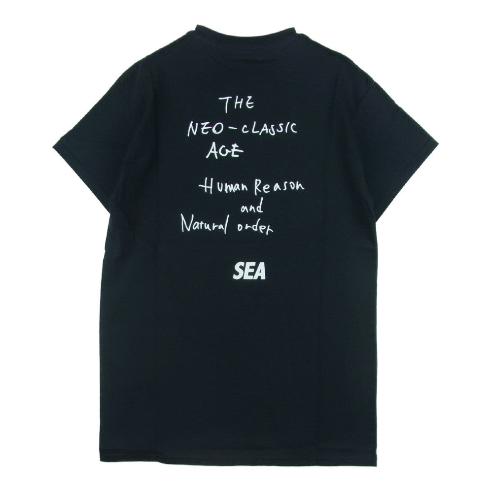 WIND AND SEA ウィンダンシー WDS-20A-CS-07 PHOTO T-SHIRT 半袖 Tシャツ ブラック系 S【新古品】【未使用】【中古】
