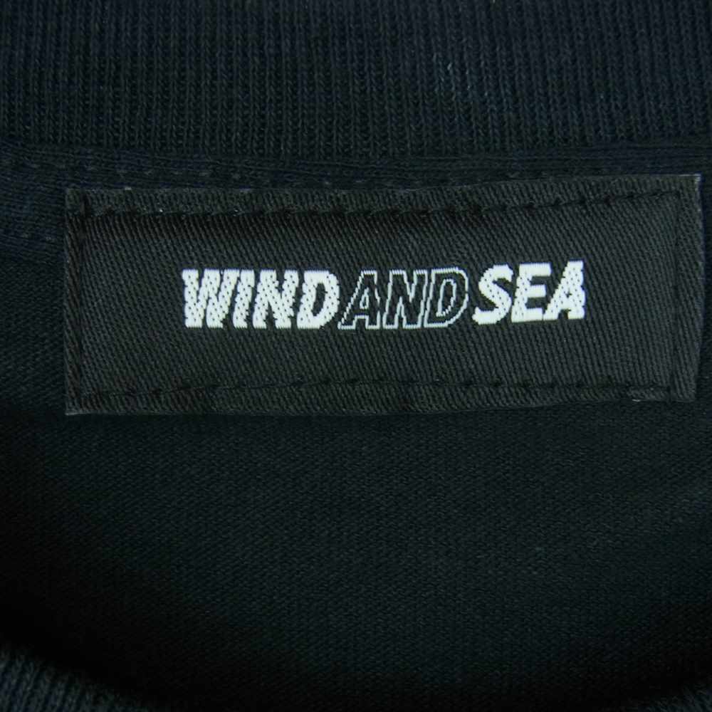 WIND AND SEA ウィンダンシー WDS-20A-CS-07 PHOTO T-SHIRT 半袖 Tシャツ ブラック系 S【新古品】【未使用】【中古】