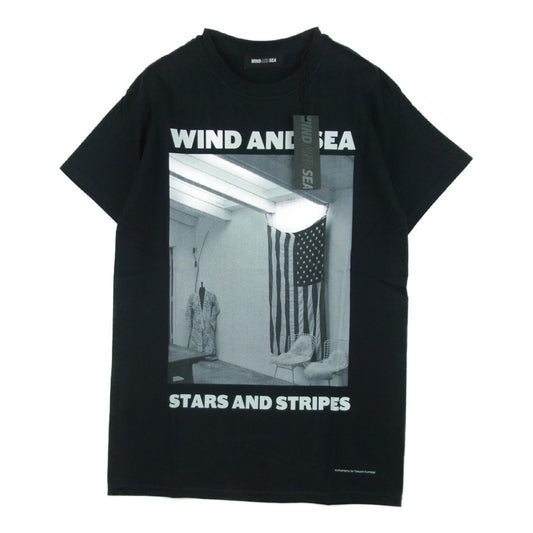 WIND AND SEA ウィンダンシー WDS-20A-CS-05 PHOTO T-SHIRT 半袖 Tシャツ ブラック系 S【新古品】【未使用】【中古】