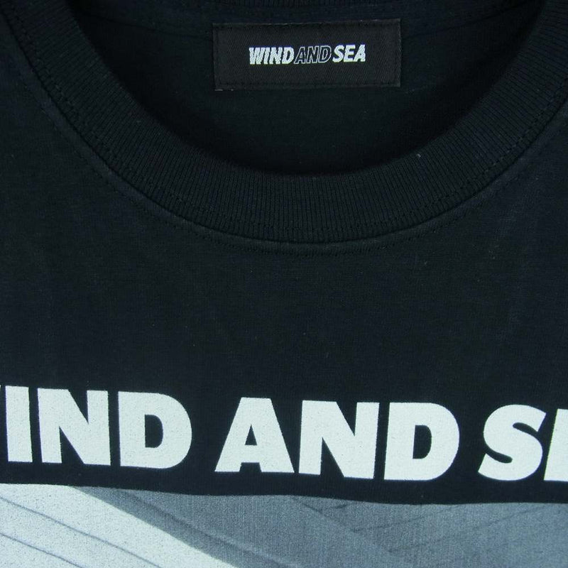 WIND AND SEA ウィンダンシー WDS-20A-CS-05 PHOTO T-SHIRT 半袖 Tシャツ ブラック系 S【新古品】【未使用】【中古】