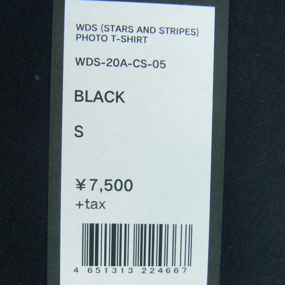 WIND AND SEA ウィンダンシー WDS-20A-CS-05 PHOTO T-SHIRT 半袖 Tシャツ ブラック系 S【新古品】【未使用】【中古】