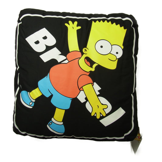 F.C.R.B. エフシーアールビー FCRB-190141 THE SIMPSONS EMBLEM CUSHION  ザ シンプソンズ エンブレム クッション  ブラック系【新古品】【未使用】【中古】