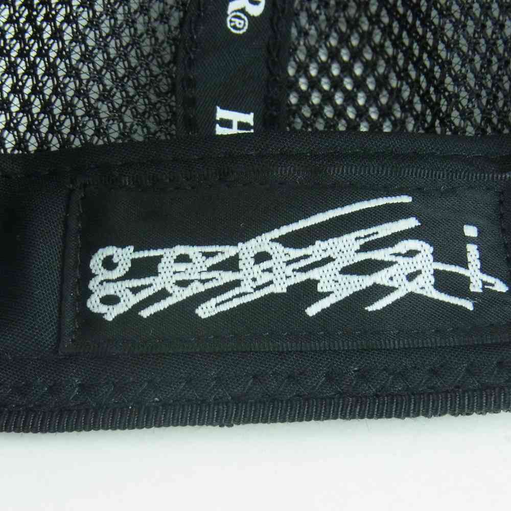 HYSTERIC GLAMOUR ヒステリックグラマー 02213QH06 GENZAI ゲンザイ メッシュ キャップ 帽子 ブラック系 FREE【新古品】【未使用】【中古】