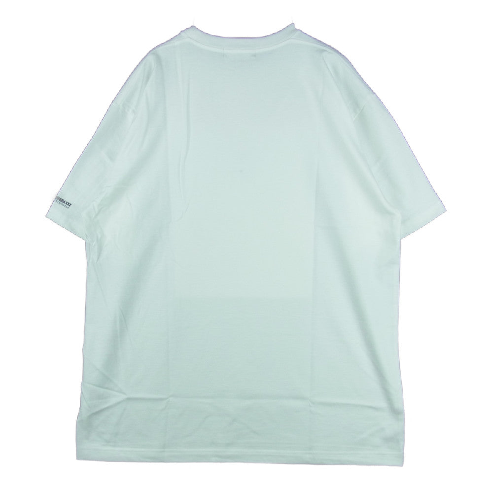 GOD SELECTION XXX ゴッドセレクション GX-S21-SKST-01 XXX バカ殿 半袖 Tシャツ ホワイト系 XL【新古品】【未使用】【中古】