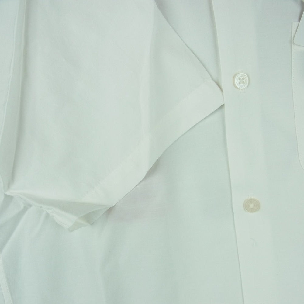 HYSTERIC GLAMOUR ヒステリックグラマー 02202AH07 MEMBERS ONLY 刺繍 ボーリング 半袖 シャツ ホワイト系 S【新古品】【未使用】【中古】