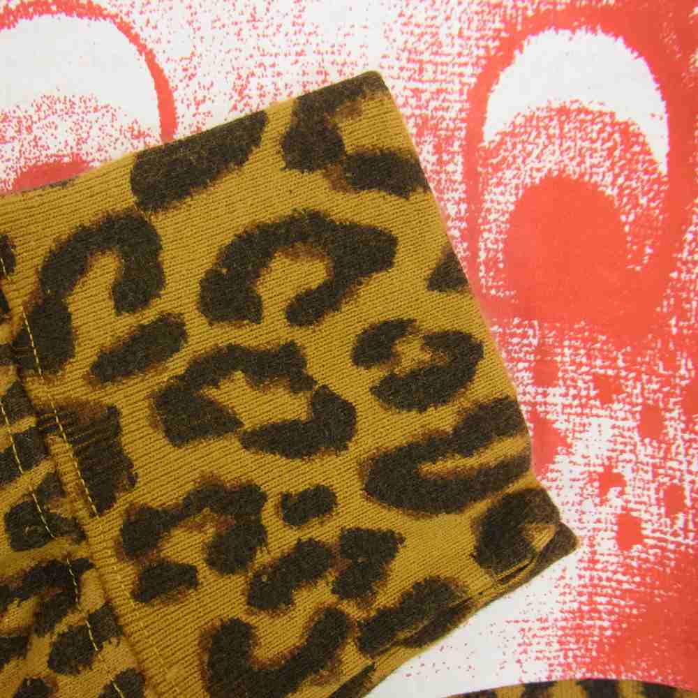 Supreme シュプリーム 21SS × HYSTERIC GLAMOUR ヒステリックグラマー Crewneck レオパード クルーネック スウェット トレーナー ブラウン系 S【新古品】【未使用】【中古】