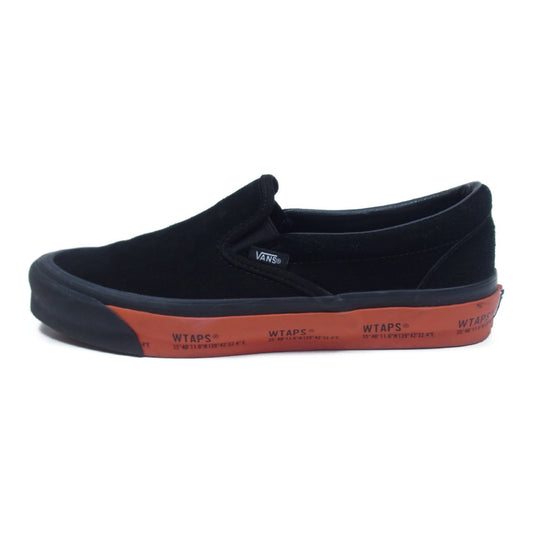 WTAPS ダブルタップス VANS OG CLASSIC SLIP-O バンズ クラシック スリッポン スニーカー ブラック系 US10【中古】