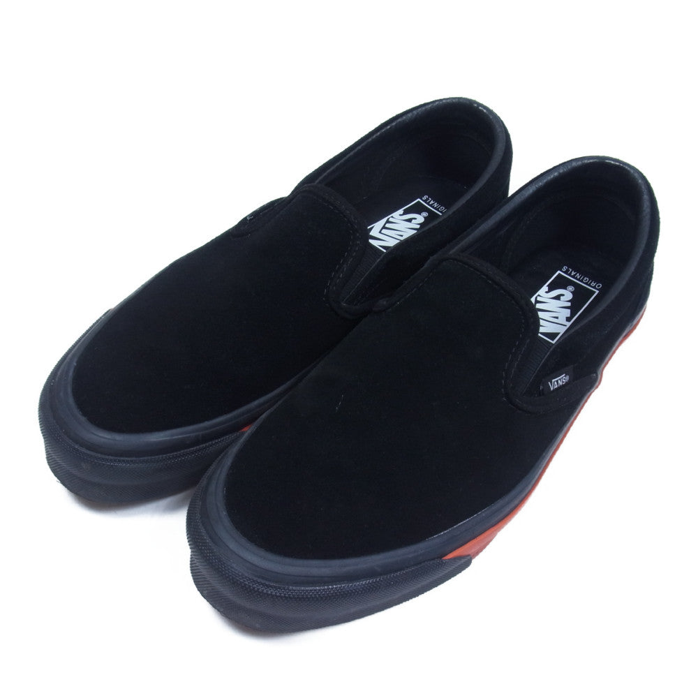 WTAPS ダブルタップス VANS OG CLASSIC SLIP-O バンズ クラシック スリッポン スニーカー ブラック系 US10【中古】