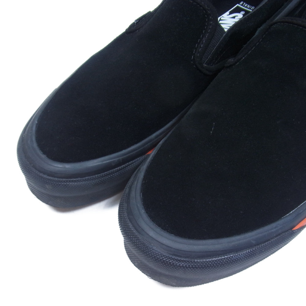 WTAPS ダブルタップス VANS OG CLASSIC SLIP-O バンズ クラシック スリッポン スニーカー ブラック系 US10【中古】