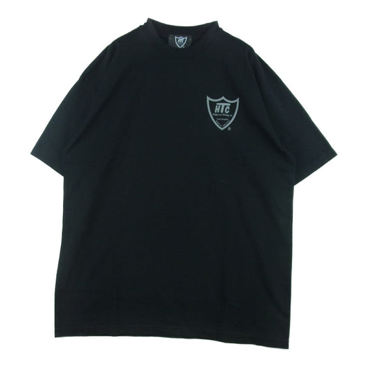 HTC エイチティーシー STANDARD CALIFORNIA スタンダードカリフォルニア SD 20TH SHIELD LOGO シールドロゴ 半袖 Tシャツ ブラック系 L【新古品】【未使用】【中古】