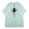 NEIGHBORHOOD ネイバーフッド 21AW 202PCNH-ST01 T-SHIRT C-TEE プリント 半袖 Tシャツ ホワイト系 L【新古品】【未使用】【中古】