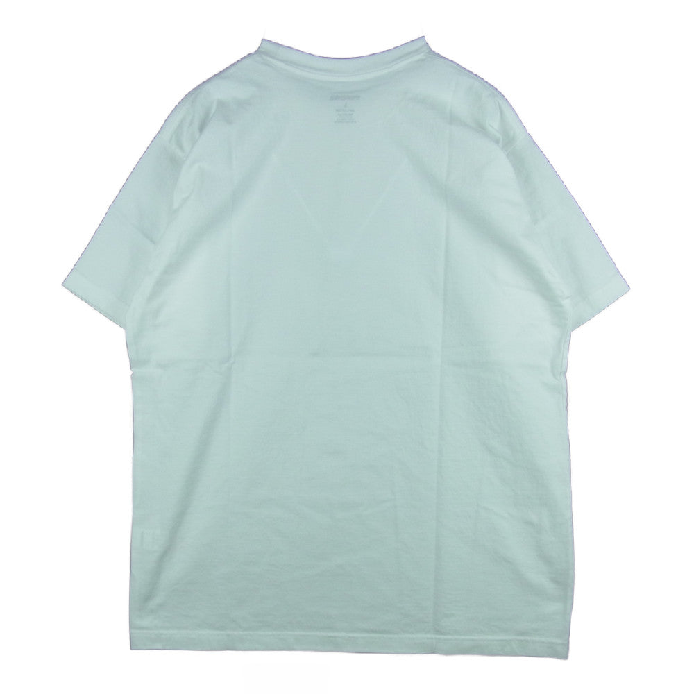 NEIGHBORHOOD ネイバーフッド 21AW 202PCNH-ST01 T-SHIRT C-TEE プリント 半袖 Tシャツ ホワイト系 L【新古品】【未使用】【中古】