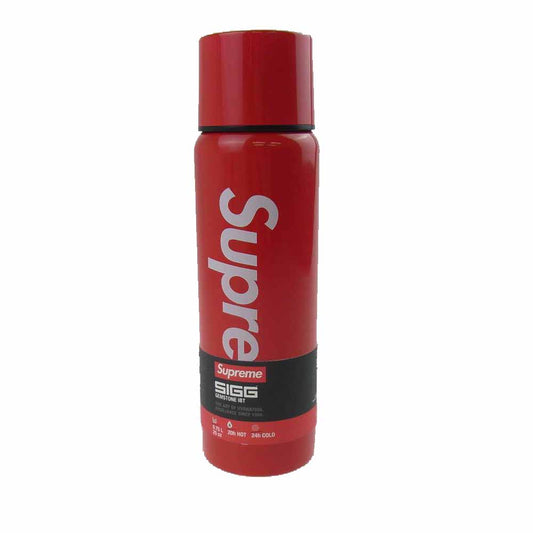 Supreme シュプリーム 20AW × シグ SIGG Vacuum Insulated 0.75L Bottle ボトル タンブラー 水筒 レッド系【新古品】【未使用】【中古】