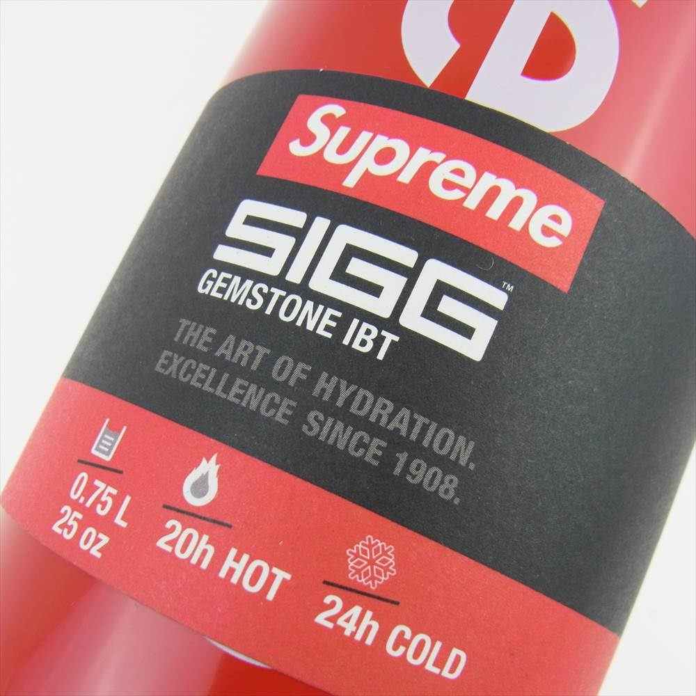 Supreme シュプリーム 20AW × シグ SIGG Vacuum Insulated 0.75L Bottle ボトル タンブラー 水筒 レッド系【新古品】【未使用】【中古】