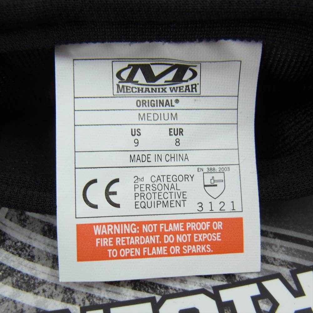 Supreme シュプリーム 17SS × Mechanix Wear 17SS original work gloves オリジナル ワーク グローブ 手袋 M【新古品】【未使用】【中古】