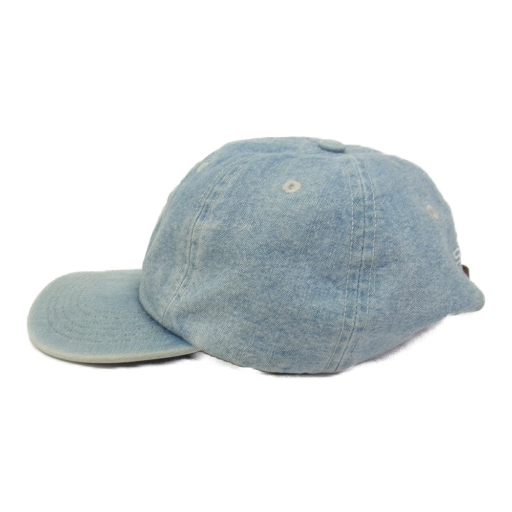 Supreme シュプリーム 18SS Washed Chambray S Logo 6-Panel シャンブレー Sロゴ 6パネル キャップ ライトブルー系【中古】