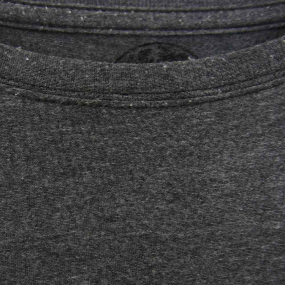CHROME HEARTS クロムハーツ（原本無） 国内正規品 CHクロス アームプリント クルーネック 長袖 Tシャツ カットソー グレー系 M【中古】