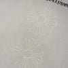 CHROME HEARTS クロムハーツ（原本無） 国内正規品 スクロールラベル CHプラス クロスプリント ポケット付き 半袖 Tシャツ ホワイト系 M【中古】