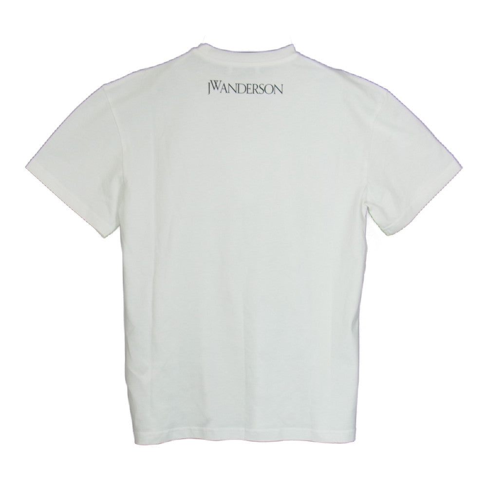 ジェイダブリューアンダーソン OSCAR WILDE QOUTE RELAXED FIT TEE スローガン ロゴ 半袖 Tシャツ カットソー ホワイト系 XS【新古品】【未使用】【中古】