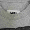MAISON MARGIELA メゾンマルジェラ 21SS S52GC0176 S23588 858 MM6 エムエムシックス モトクロス ロゴ クロップド Tシャツ カットソー  グレー系 XS【美品】【中古】