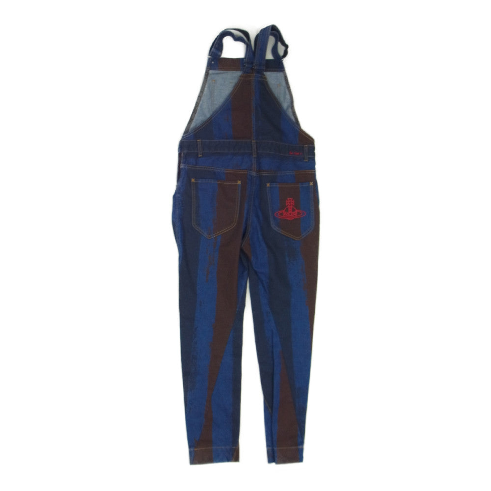 ヴィヴィアンウエストウッド★オーバーオール　オールインワン　デニム サロペット ヴィヴィアンウエストウッド☆オーバーオール オールインワン デニム