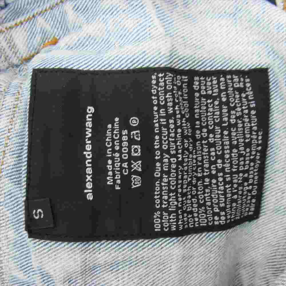 Alexander Wang アレキサンダーワン Falling Back ロゴ クロップド