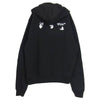 OFF-WHITE オフホワイト OMBB034E20FlE002 HAND OFF LOGO ハンド オフ ロゴパーカー フーディ ブラック系 S【中古】