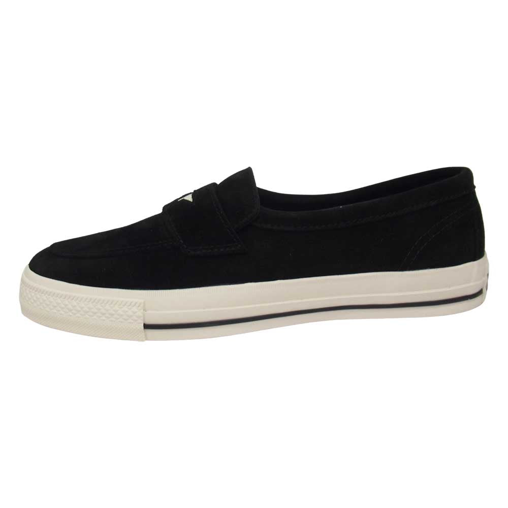 CONVERSE コンバース 1SC911 addict NEXUSVII One Star Loafer アディクト ネクサスセブン ワンスター ローファー ローカット スニーカー ブラック系 26.5cm【新古品】【未使用】【中古】