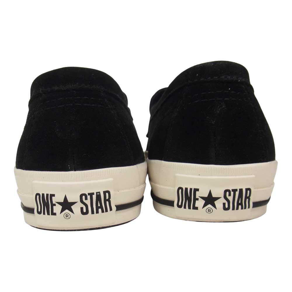 CONVERSE コンバース 1SC911 addict NEXUSVII One Star Loafer アディクト ネクサスセブン ワンスター ローファー ローカット スニーカー ブラック系 26.5cm【新古品】【未使用】【中古】