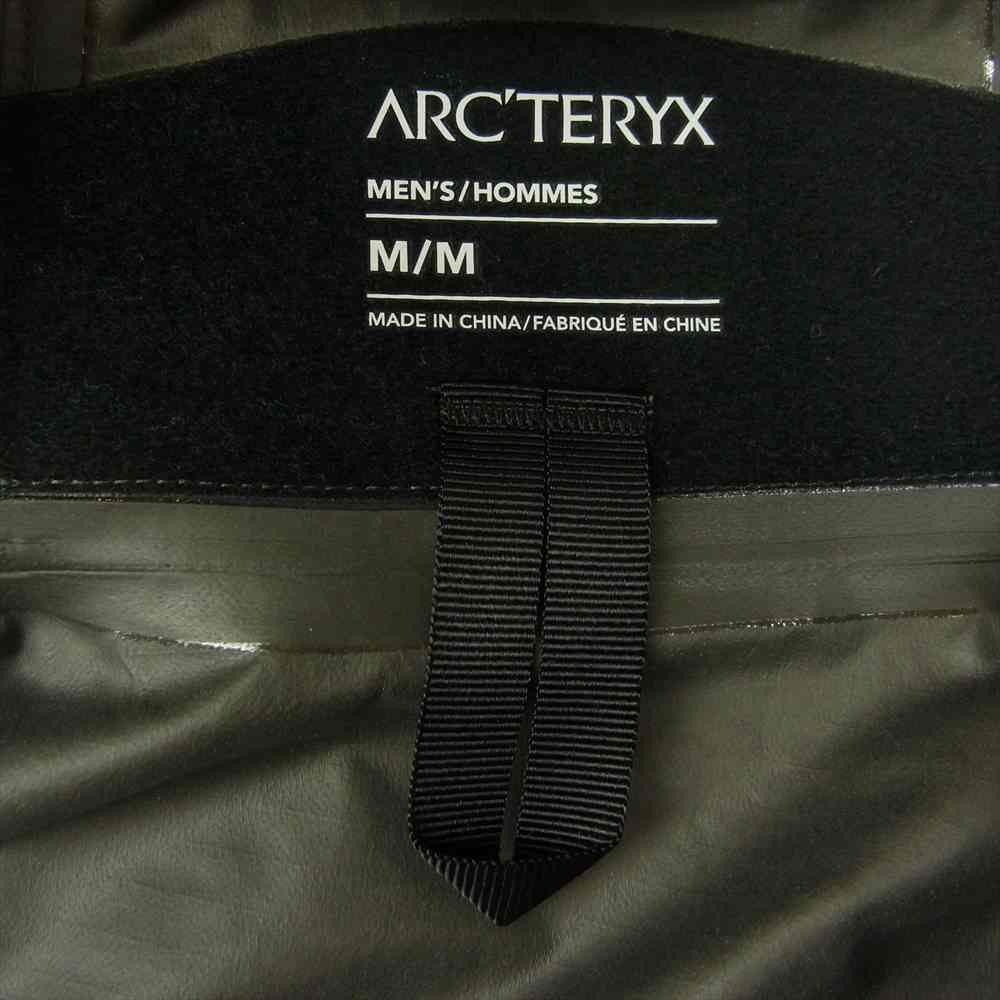 ARC'TERYX アークテリクス 国内正規品 ZETA SL JACKET Gore-TEX ゼータ SL ジャケット ゴア テックス ブラック系 M【極上美品】【中古】