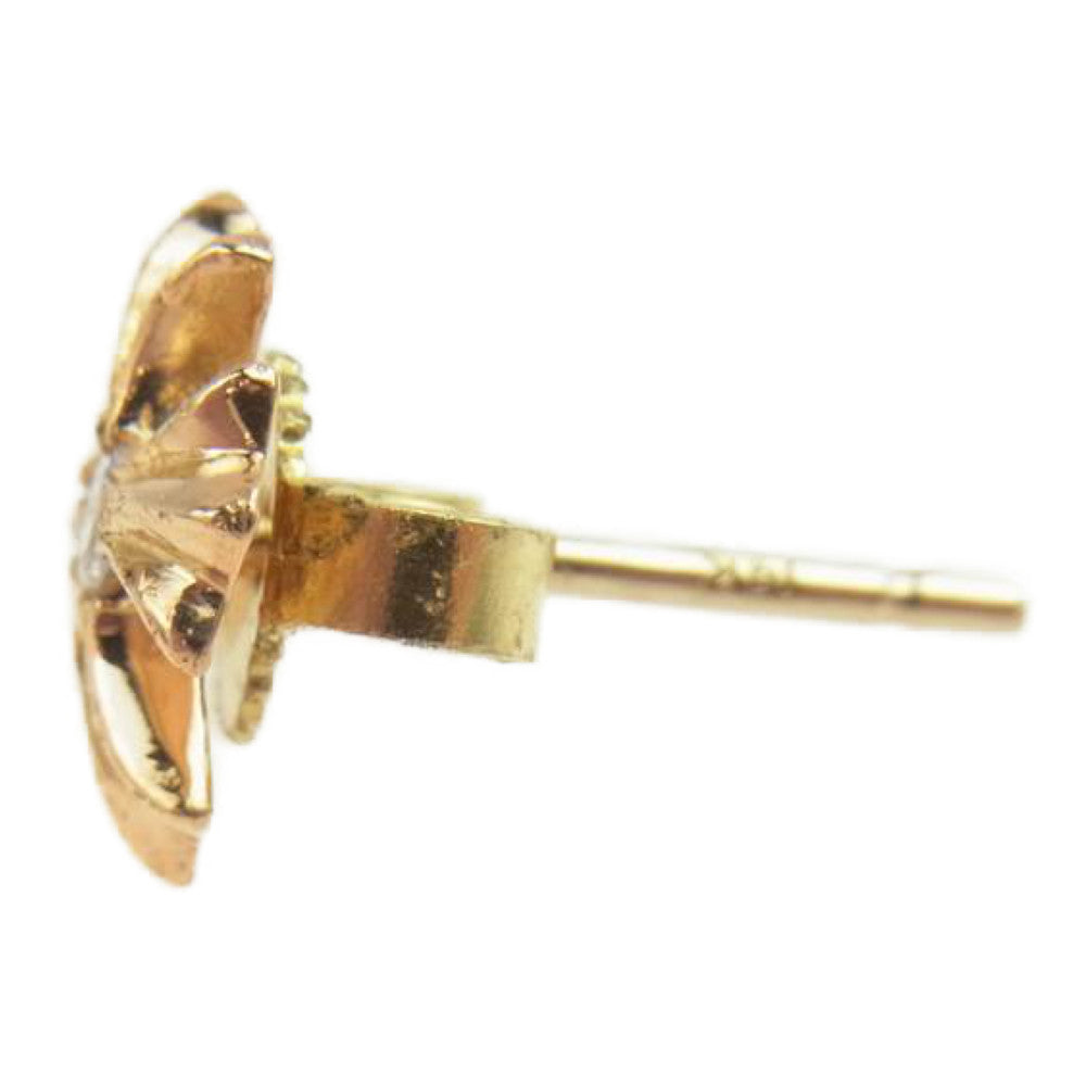 CHROME HEARTS クロムハーツ（原本無） 22K CHプラス スタッド 1ダイヤ ピアス【中古】