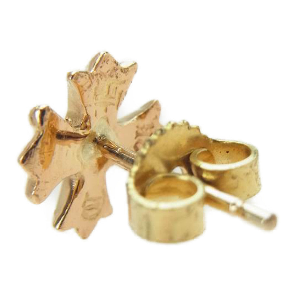 CHROME HEARTS クロムハーツ（原本無） 22K CHプラス スタッド 1ダイヤ ピアス【中古】