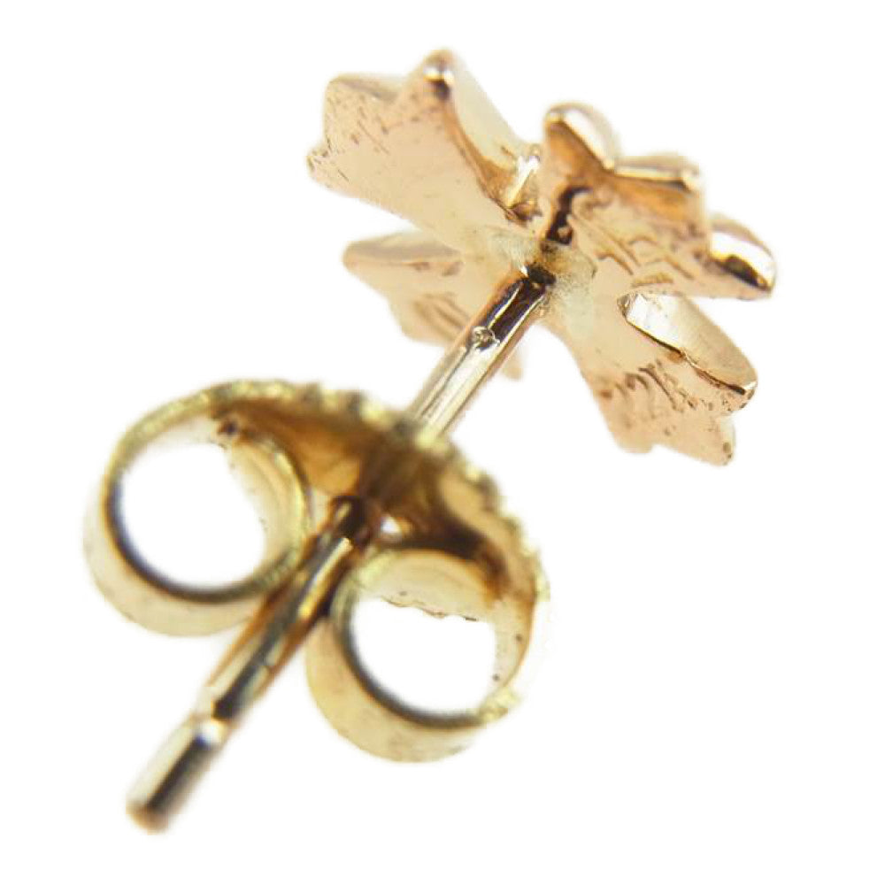 CHROME HEARTS クロムハーツ（原本無） 22K CHプラス スタッド 1ダイヤ ピアス【中古】