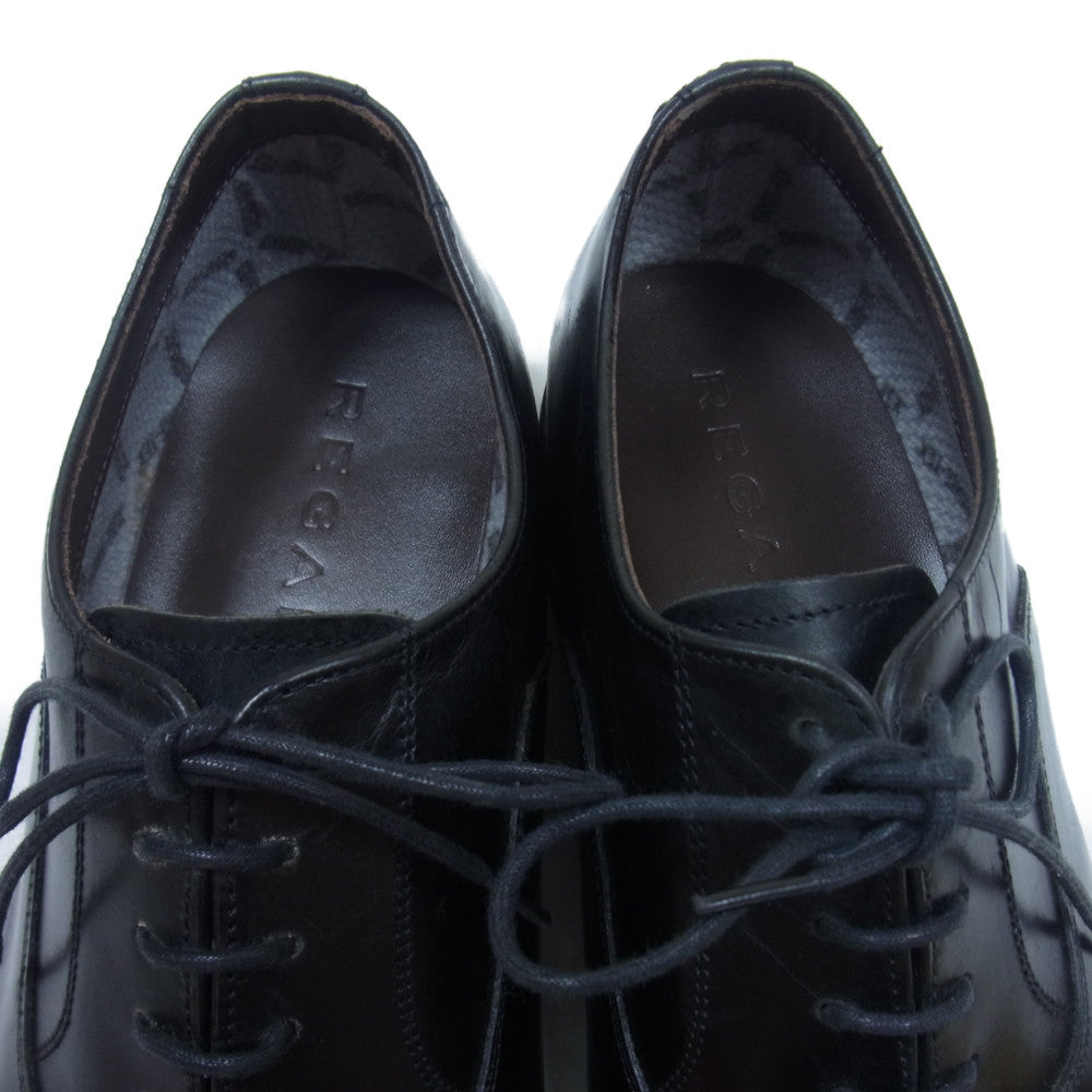 REGAL リーガル W491 GORE-TEX ゴアテックス ストレートチップ シューズ ブラック系 26cm【極上美品】【中古】