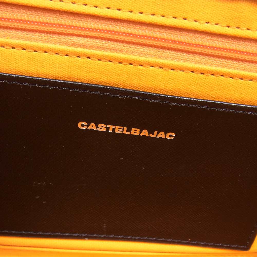 カステルバジャック 071202 レザー セカンド バッグ ブラック系【新古品】【未使用】【中古】