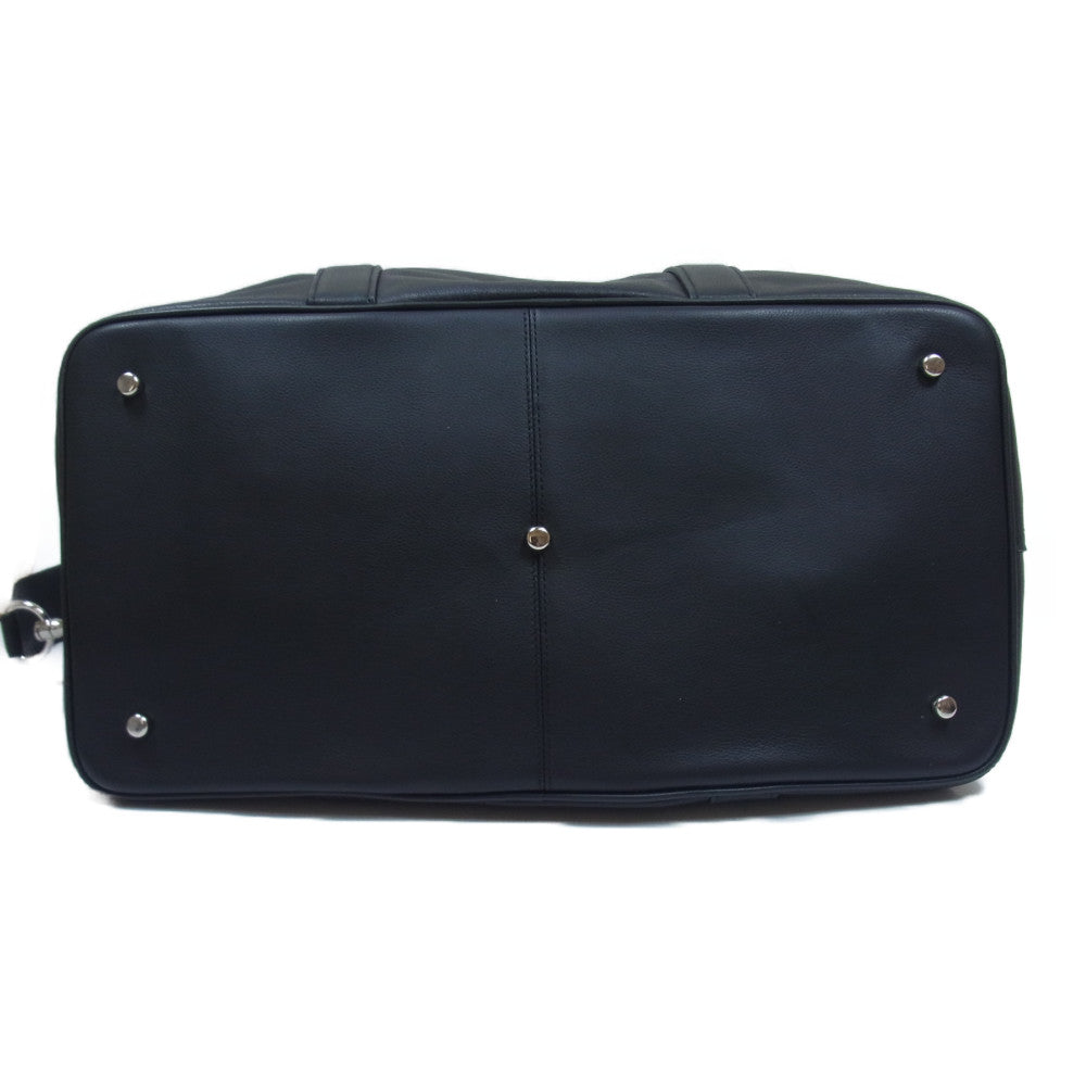 COACH コーチ F54765 レザー ボストン バッグ ショルダー ブラック系【中古】