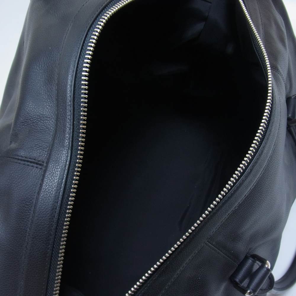 COACH コーチ F54765 レザー ボストン バッグ ショルダー ブラック系【中古】