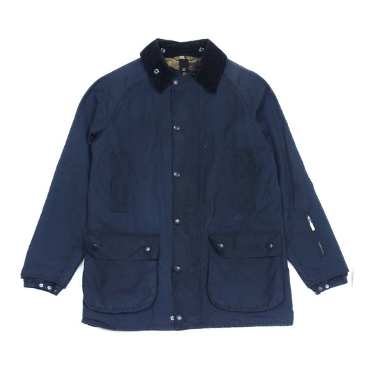 SOPHNET. ソフネット 15AW SOPH-156001 × BARBOUR バブアー SLIM-FIT BEAUFORT スリムフィット ビューフォート オイルド ジャケット ダークネイビー系 L【中古】