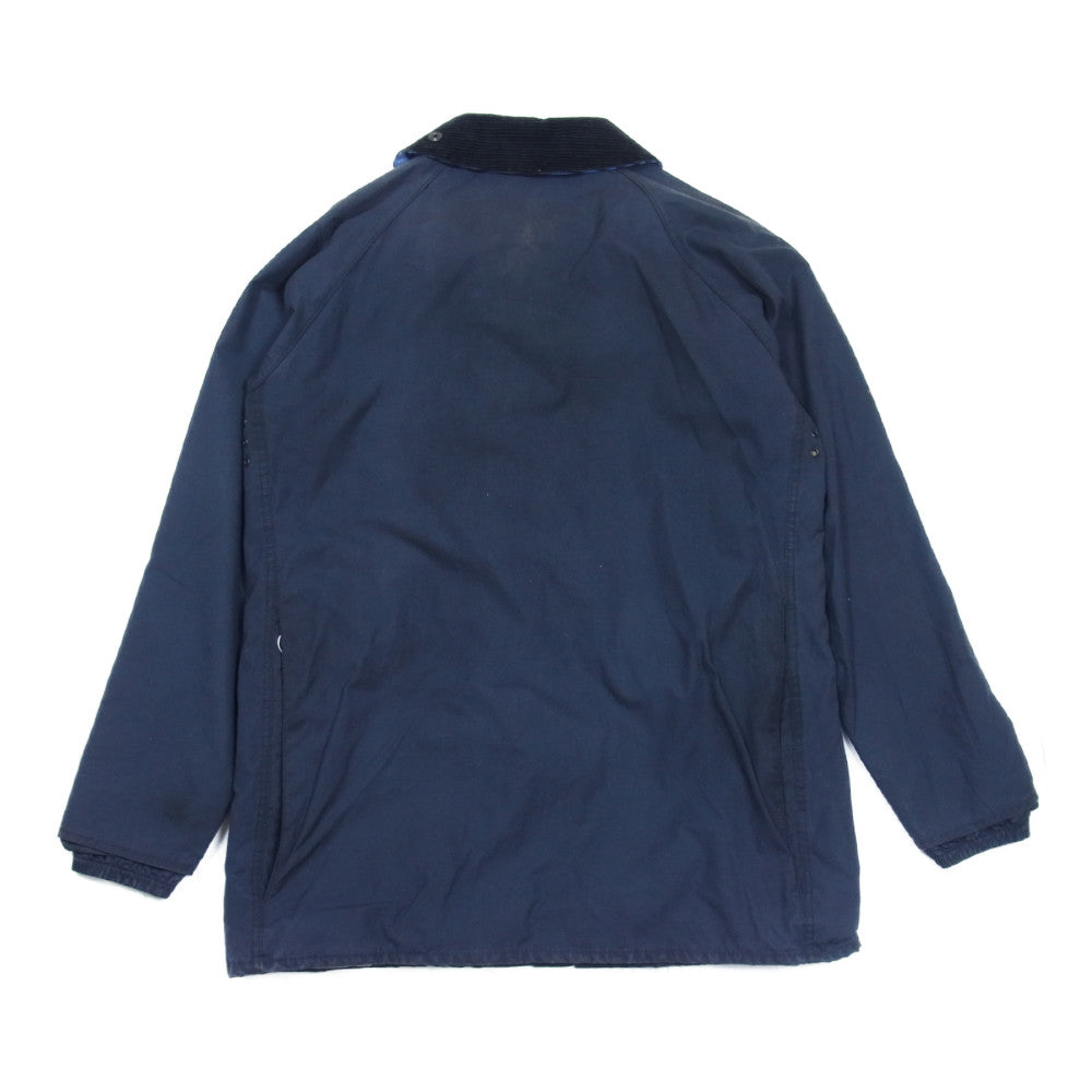 SOPHNET. ソフネット 15AW SOPH-156001 × BARBOUR バブアー SLIM-FIT BEAUFORT スリムフィット ビューフォート オイルド ジャケット ダークネイビー系 L【中古】
