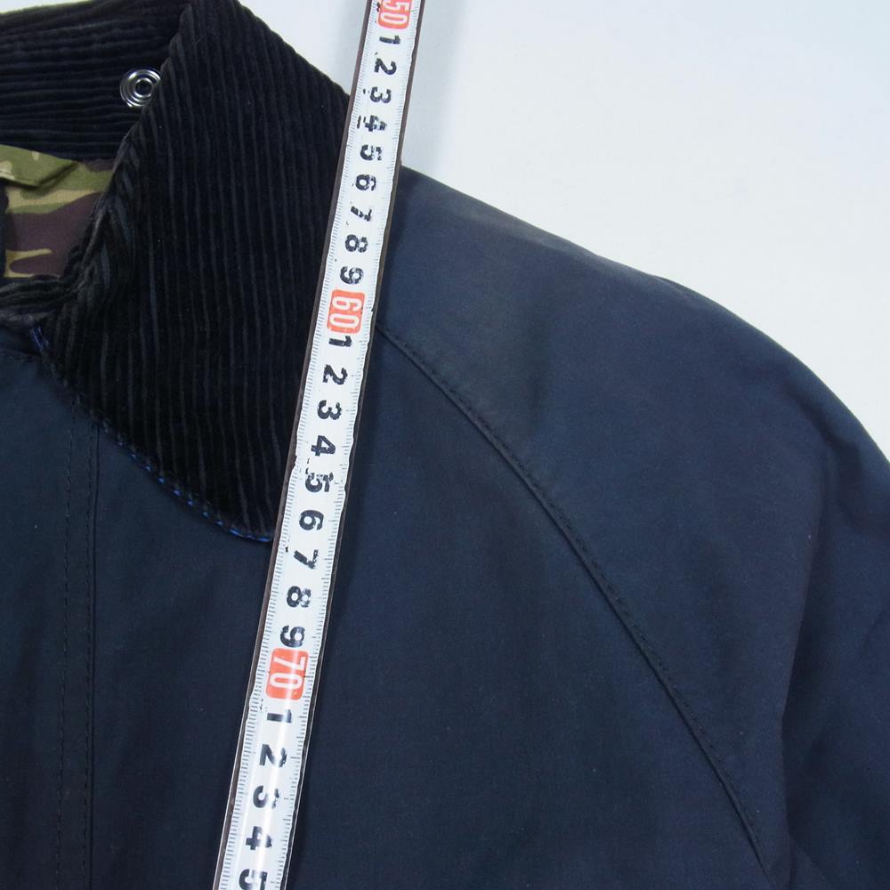 SOPHNET. ソフネット 15AW SOPH-156001 × BARBOUR バブアー SLIM-FIT BEAUFORT スリムフィット ビューフォート オイルド ジャケット ダークネイビー系 L【中古】