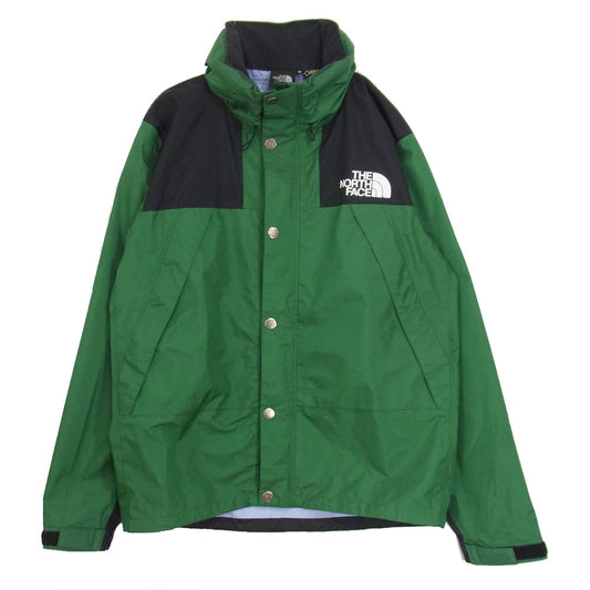 THE NORTH FACE ノースフェイス NP11501 MOUNTAIN RAINTEX JACKET マウンテン レイン ジャケット グリーン系 M【中古】
