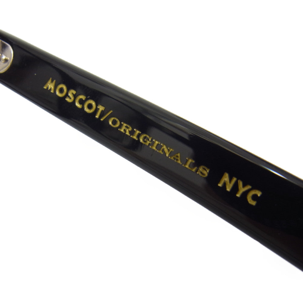 モスコット LEMTOSH レムトッシュ 46 ブラック系 46□24 145【美品