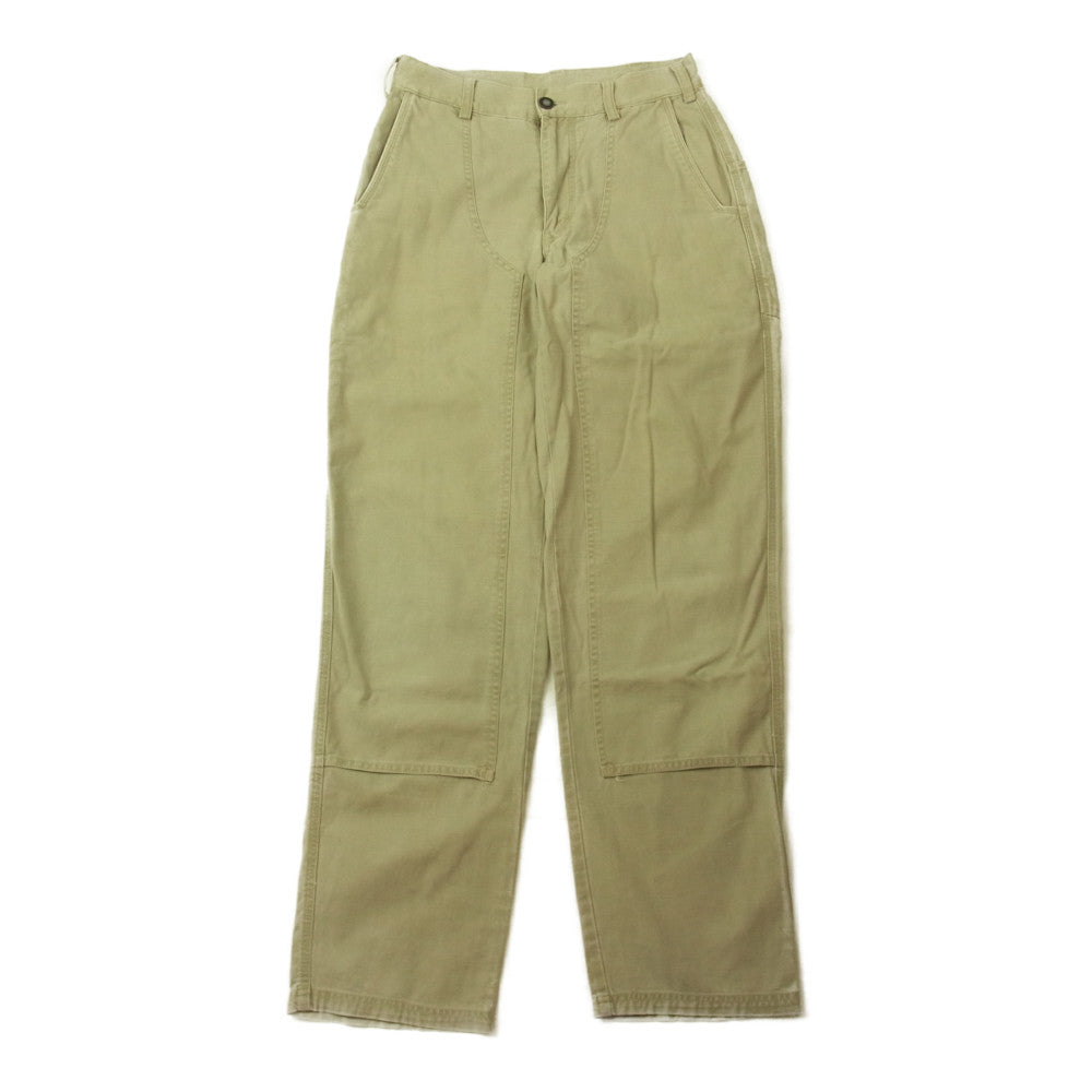 patagonia パタゴニア 97SS 55132 97年製 オーガニック コットン スタンドアップ パンツ ダブルニー ベージュ系 28【中古】