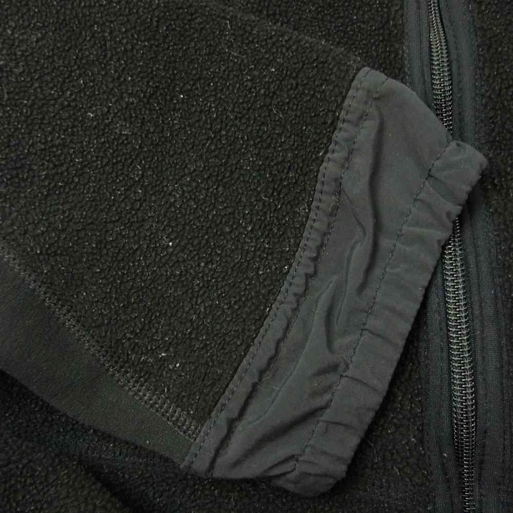 patagonia パタゴニア USA製 ストレッチ 切替 フリース ジャケット ブラック系 S【中古】